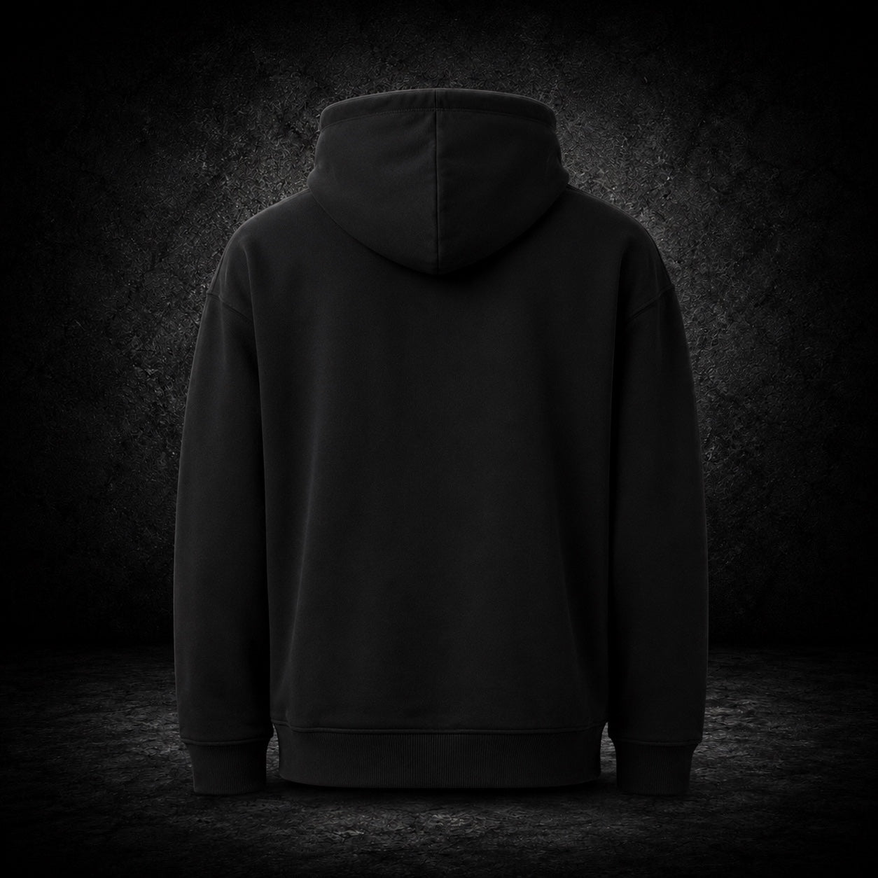 ALM Relaxed Hoodie back view